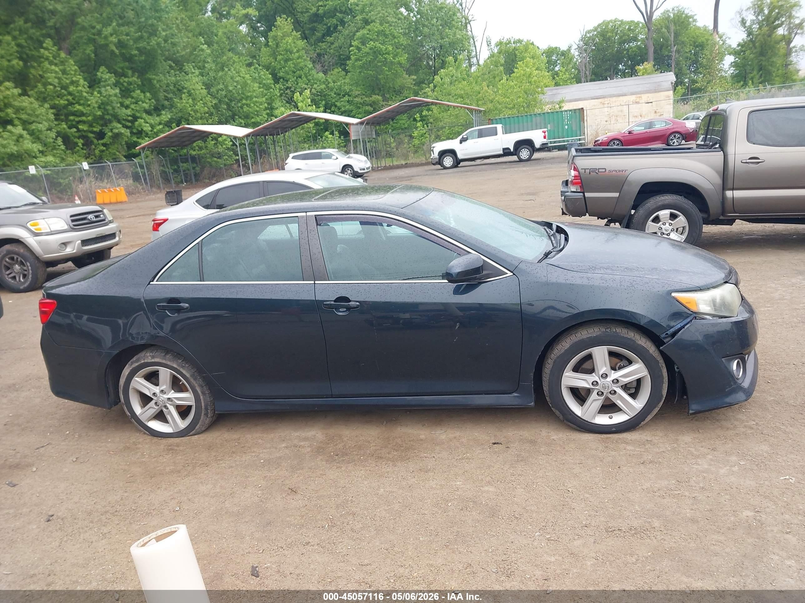2013 Toyota Camry Se Black vin: 4T1BF1FK2DU721209