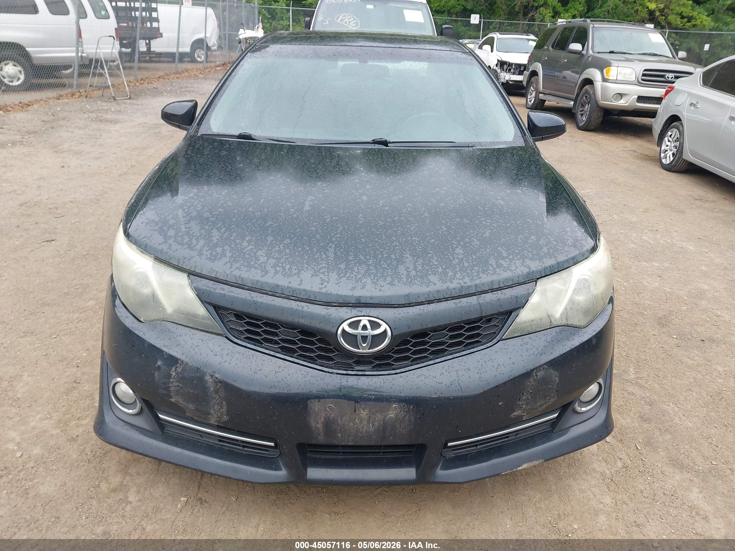 2013 Toyota Camry Se Black vin: 4T1BF1FK2DU721209