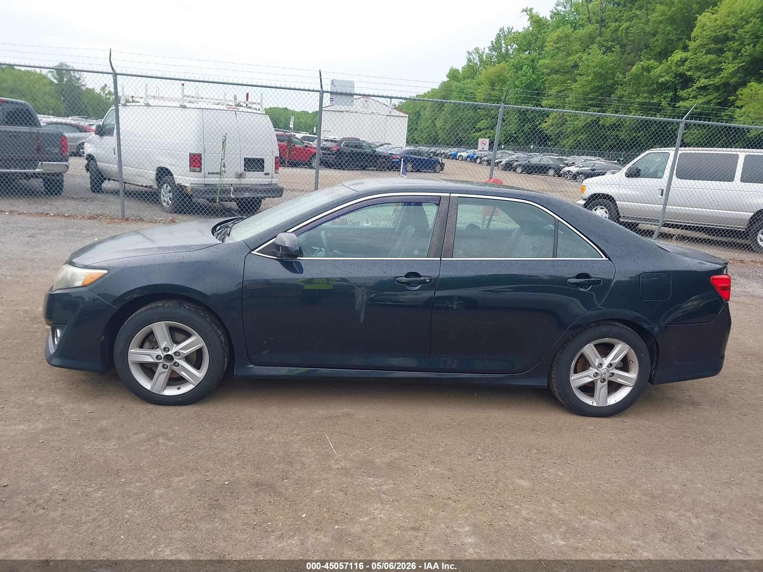 2013 Toyota Camry Se Black vin: 4T1BF1FK2DU721209