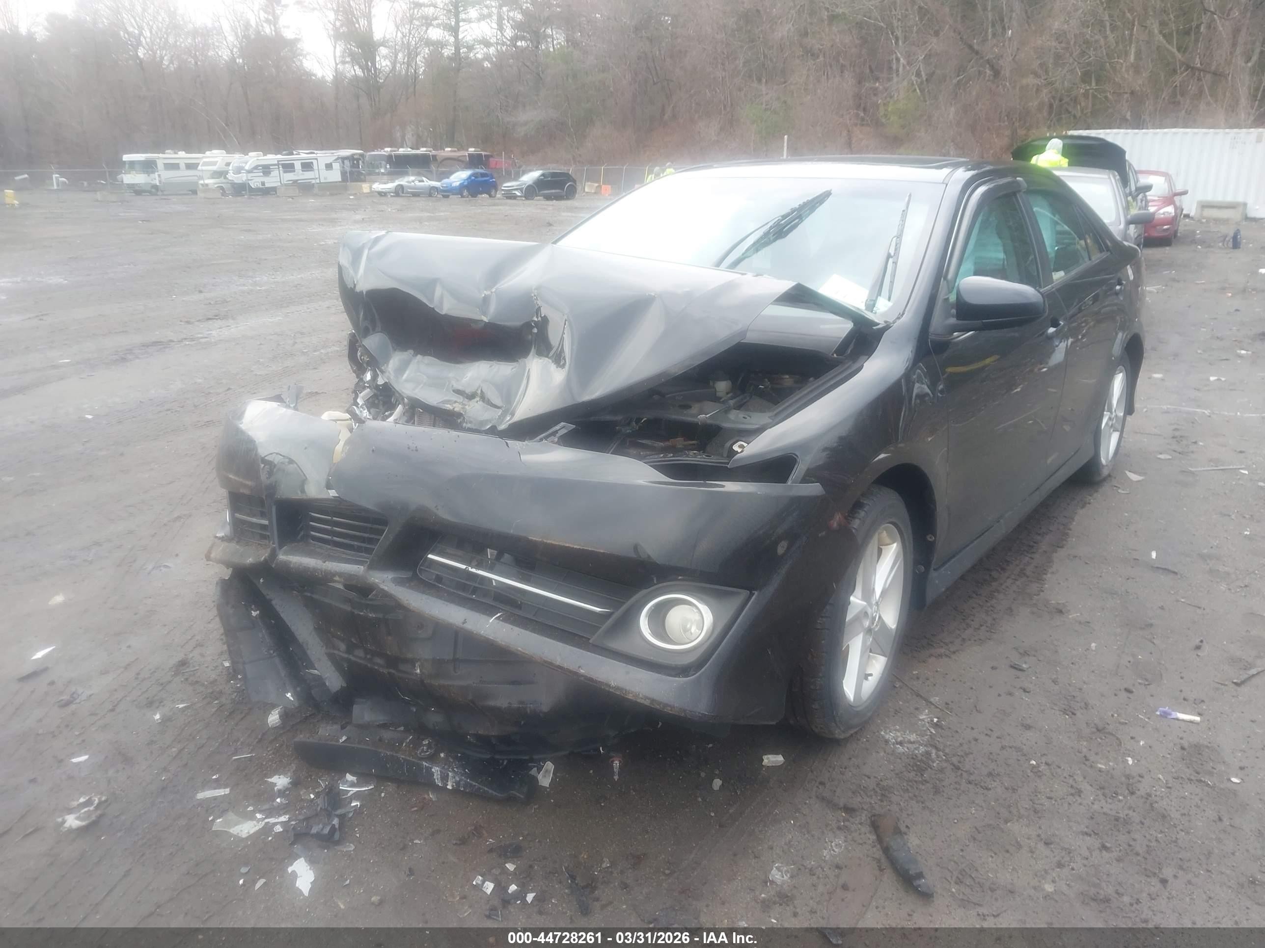 2013 Toyota Camry Se Black vin: 4T1BF1FK2DU724496