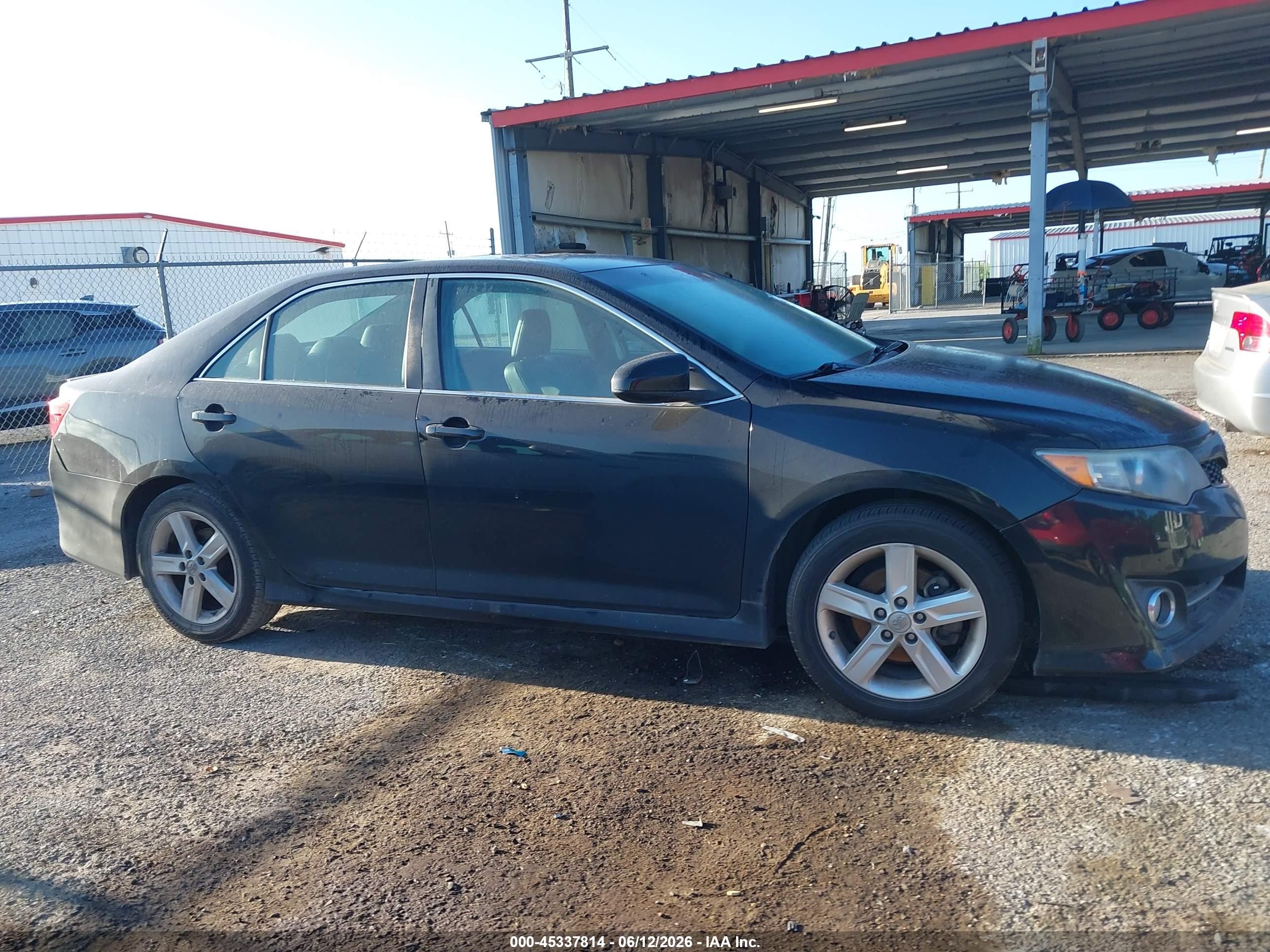 2014 Toyota Camry Se Черный vin: 4T1BF1FK2EU308434