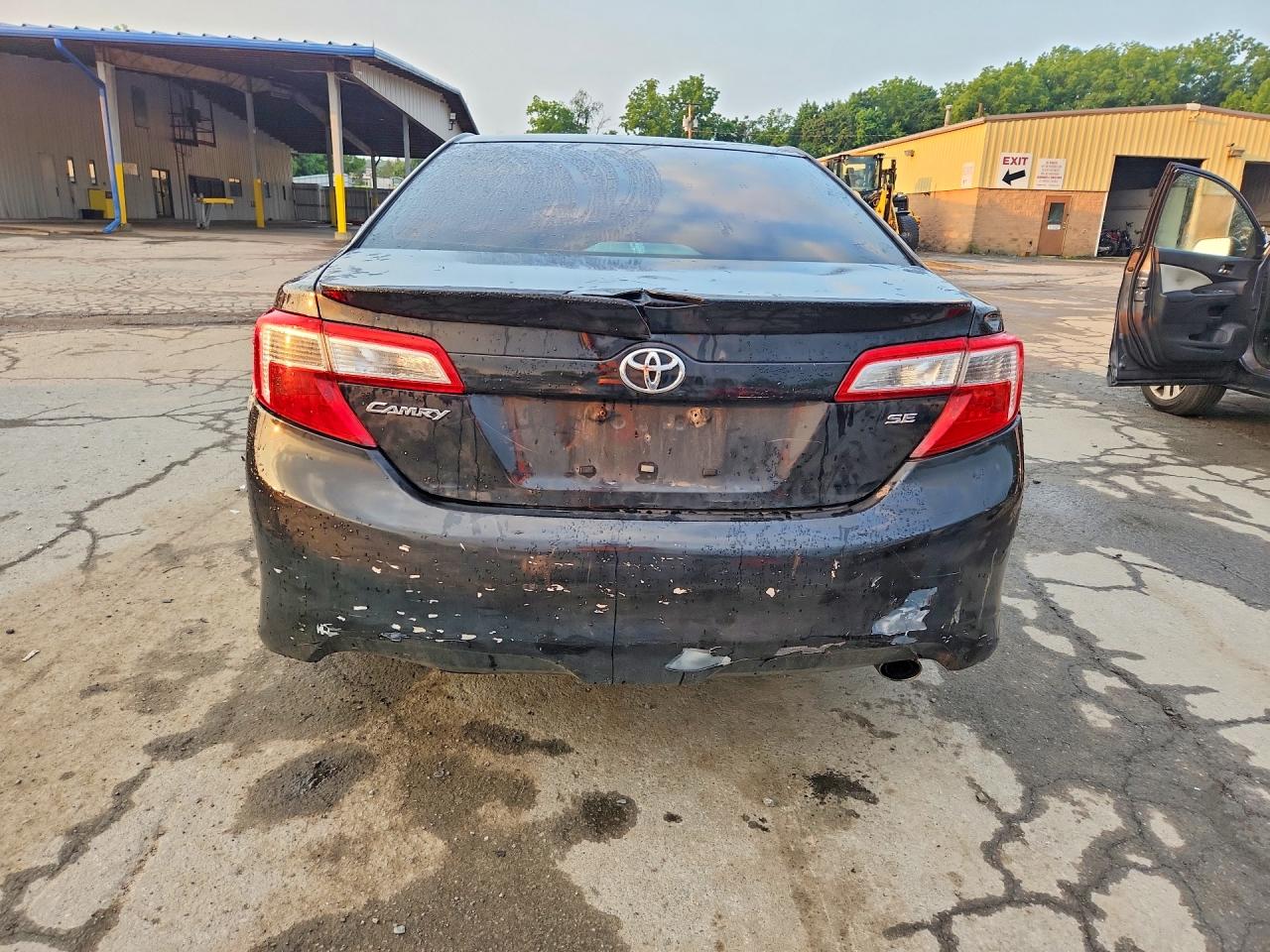 2014 Toyota Camry Se Черный vin: 4T1BF1FK2EU311107