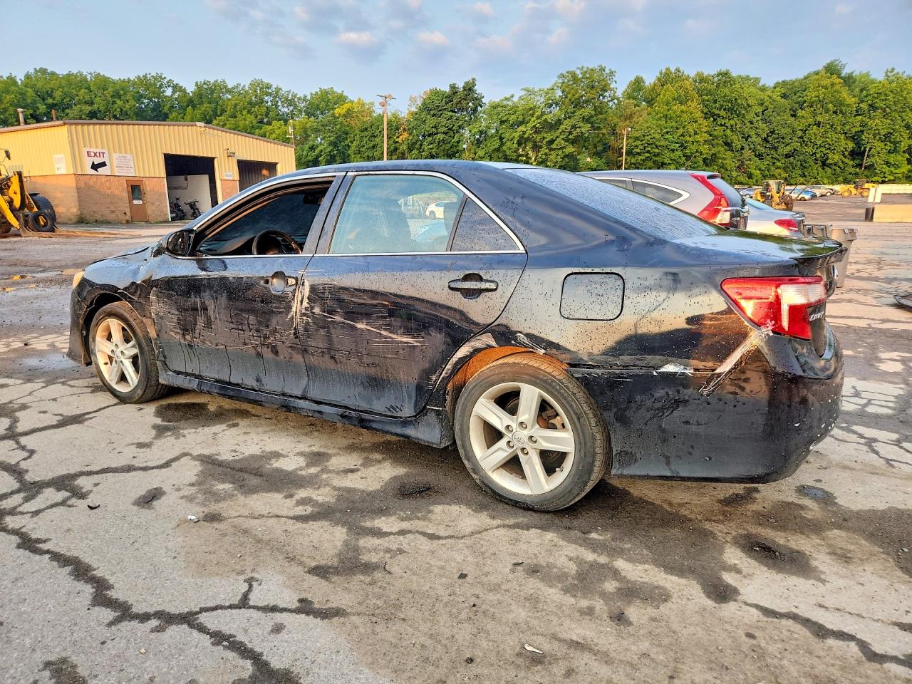 2014 Toyota Camry Se Черный vin: 4T1BF1FK2EU311107