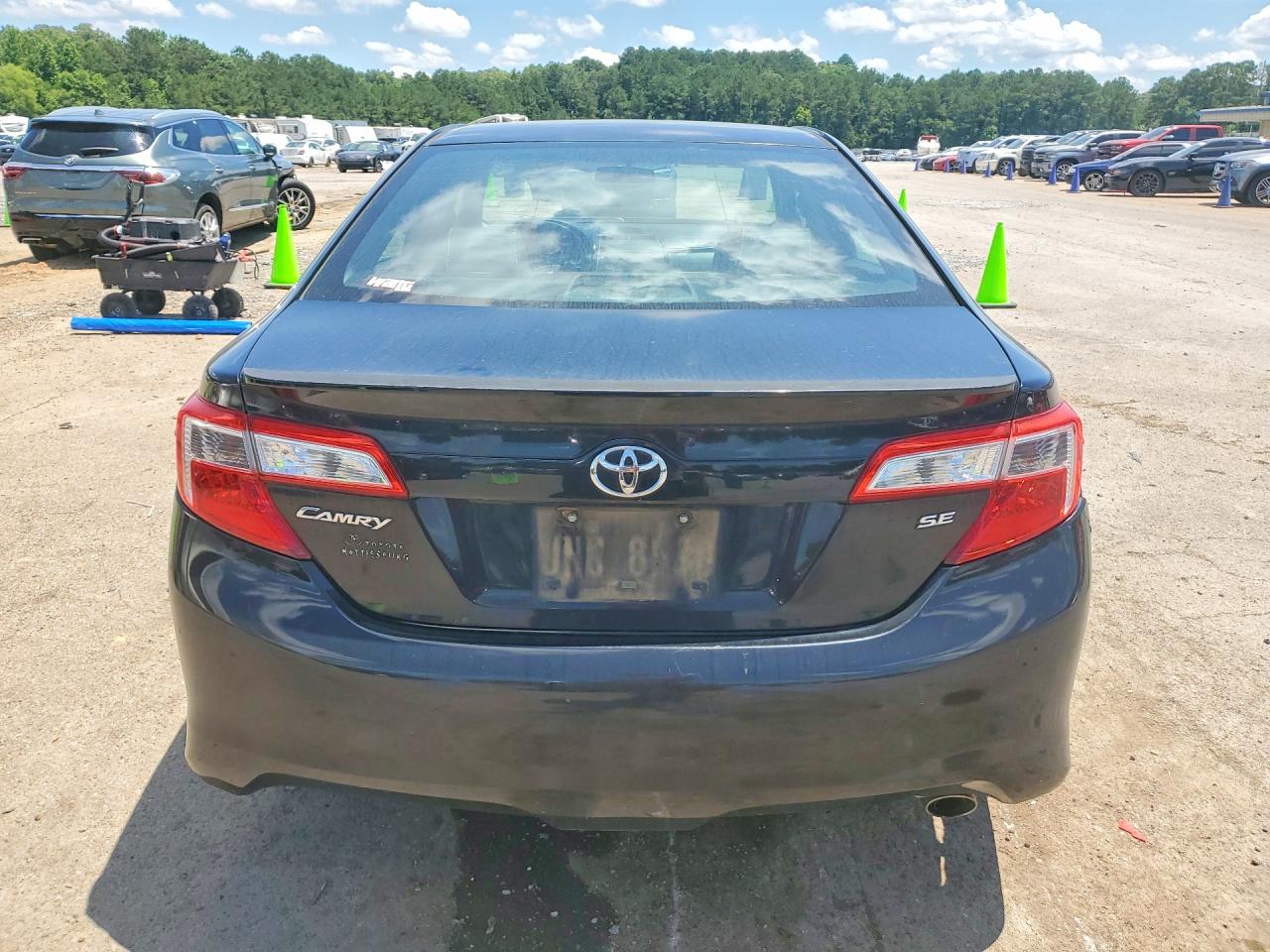 2014 Toyota Camry Se Черный vin: 4T1BF1FK2EU311642