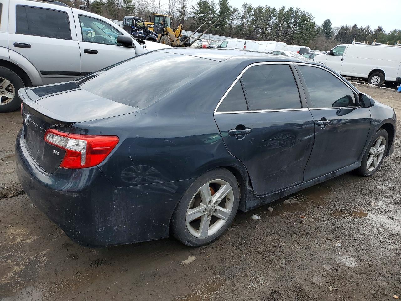 2014 Toyota Camry Se Black vin: 4T1BF1FK2EU321040