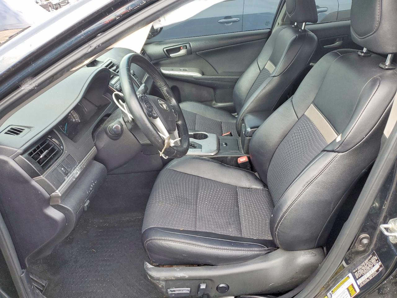 2014 Toyota Camry Se Black vin: 4T1BF1FK2EU321040