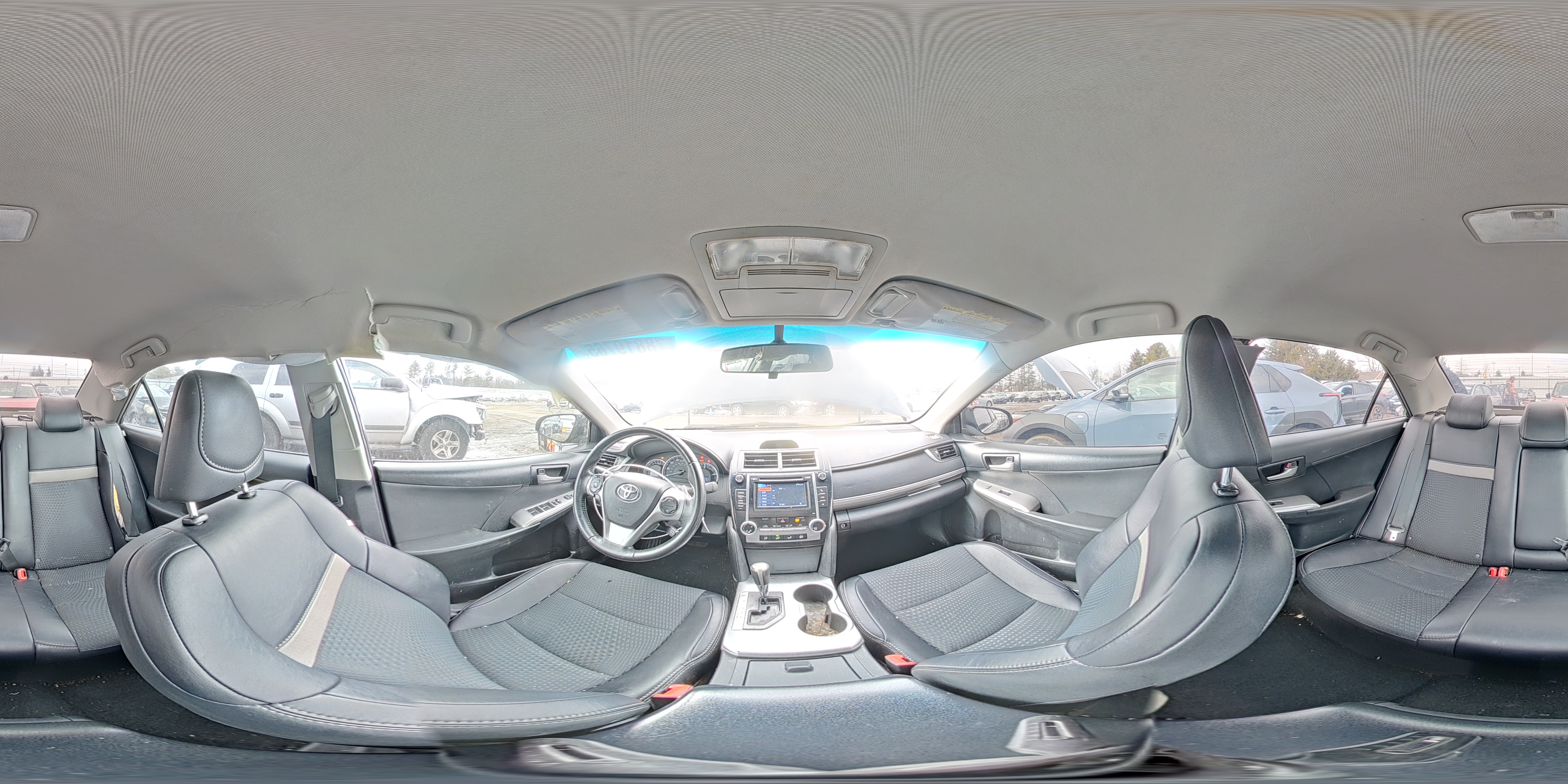 2014 Toyota Camry Se Black vin: 4T1BF1FK2EU321040