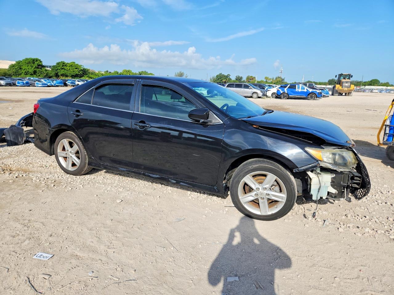2014 Toyota Camry Se Black vin: 4T1BF1FK2EU322267