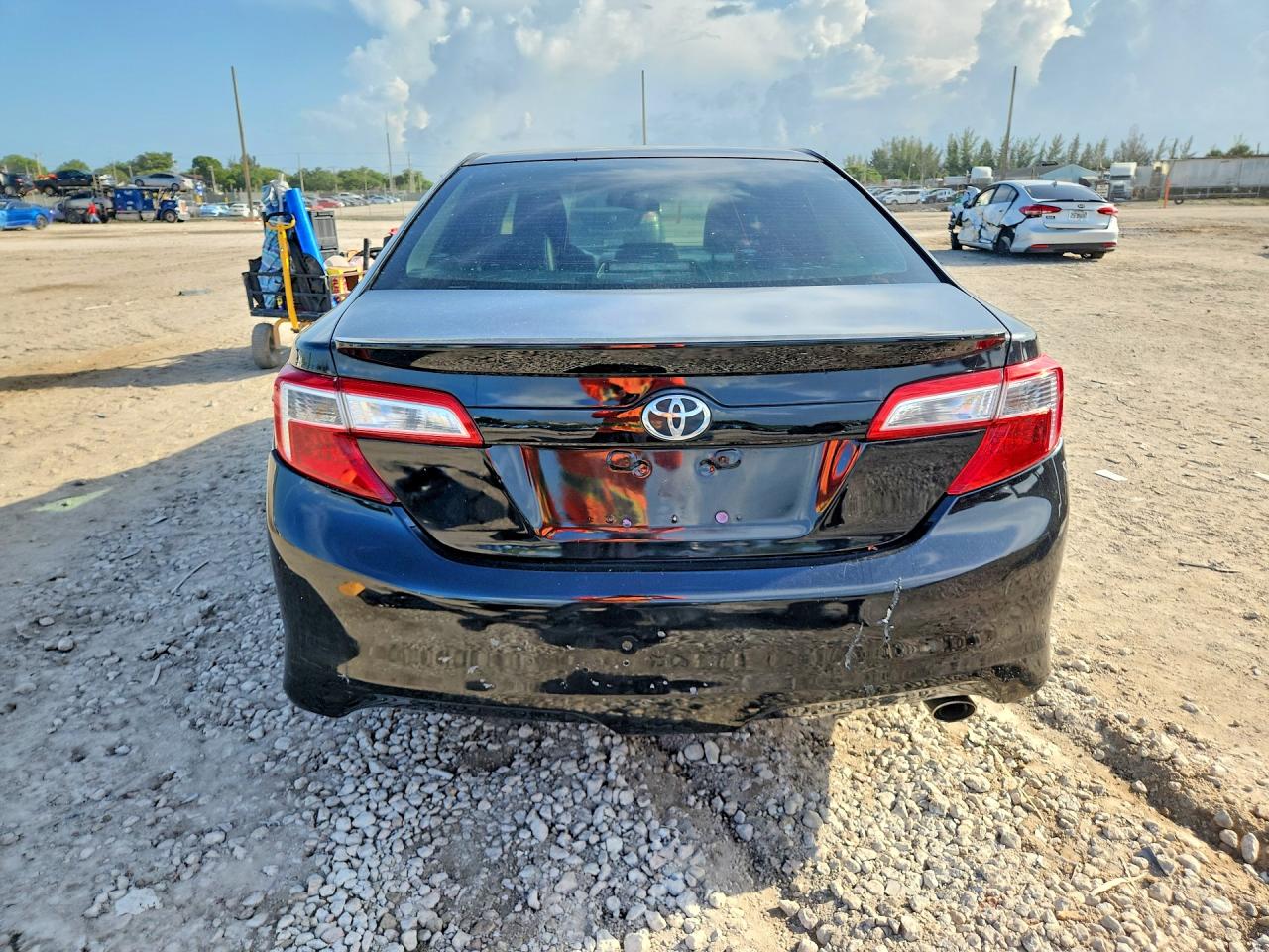 2014 Toyota Camry Se Black vin: 4T1BF1FK2EU322267