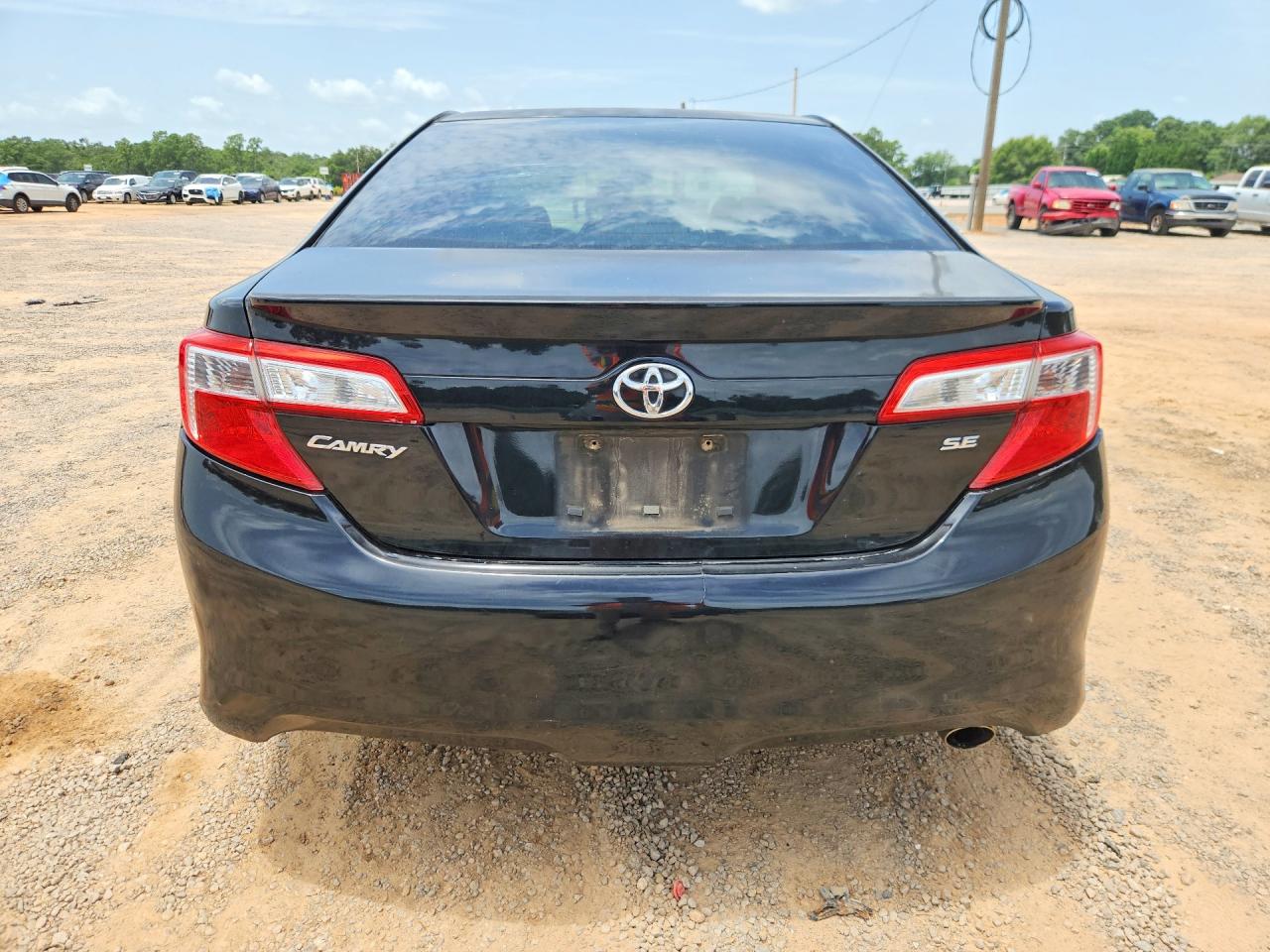 2014 Toyota Camry Se Черный vin: 4T1BF1FK2EU326383
