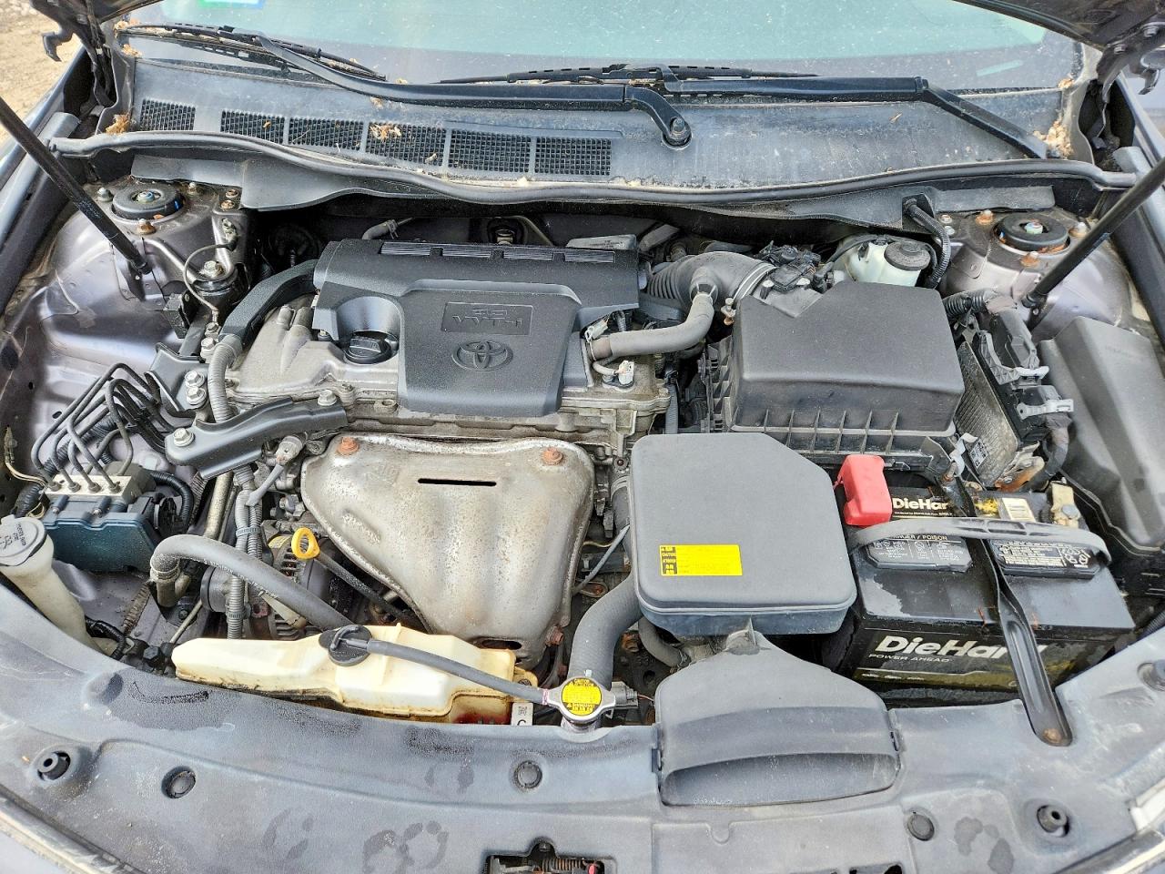 2014 Toyota Camry Se Серый vin: 4T1BF1FK2EU331955