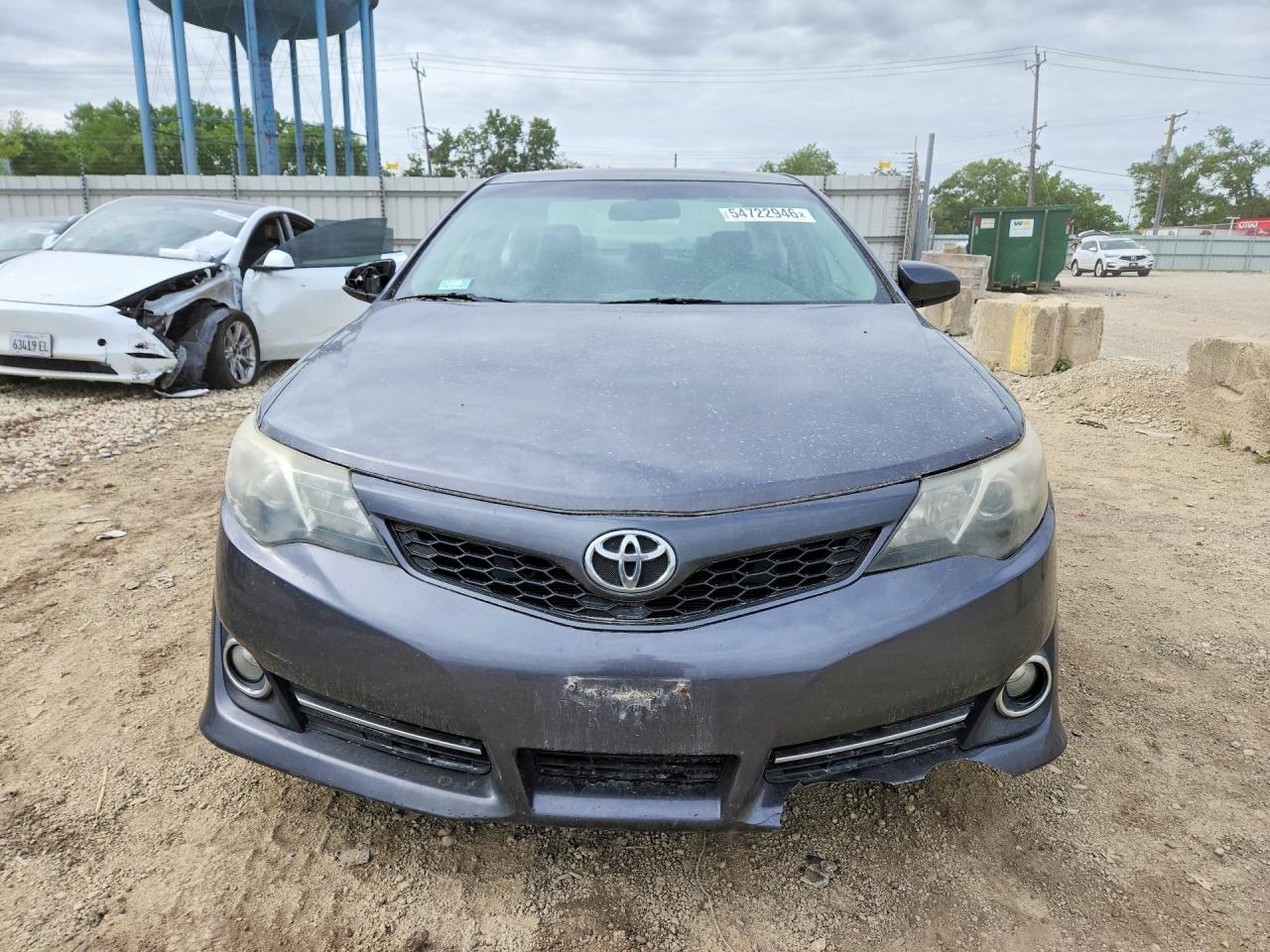 2014 Toyota Camry Se Серый vin: 4T1BF1FK2EU331955