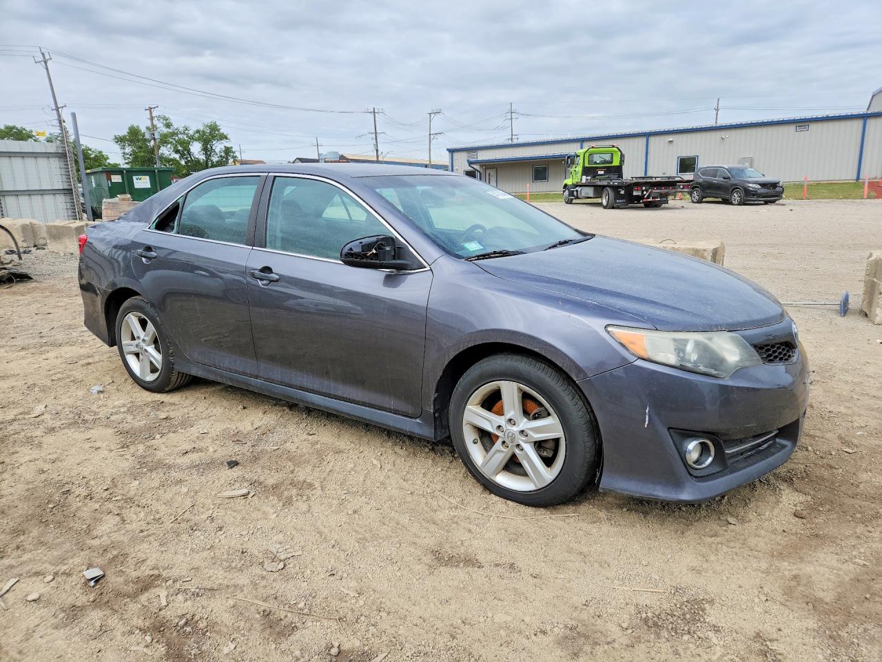 2014 Toyota Camry Se Серый vin: 4T1BF1FK2EU331955