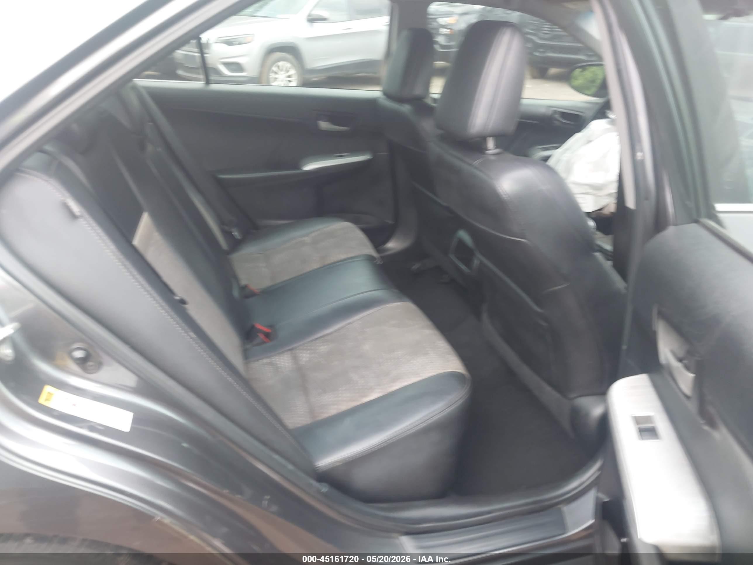 2014 Toyota Camry Se Black vin: 4T1BF1FK2EU335570