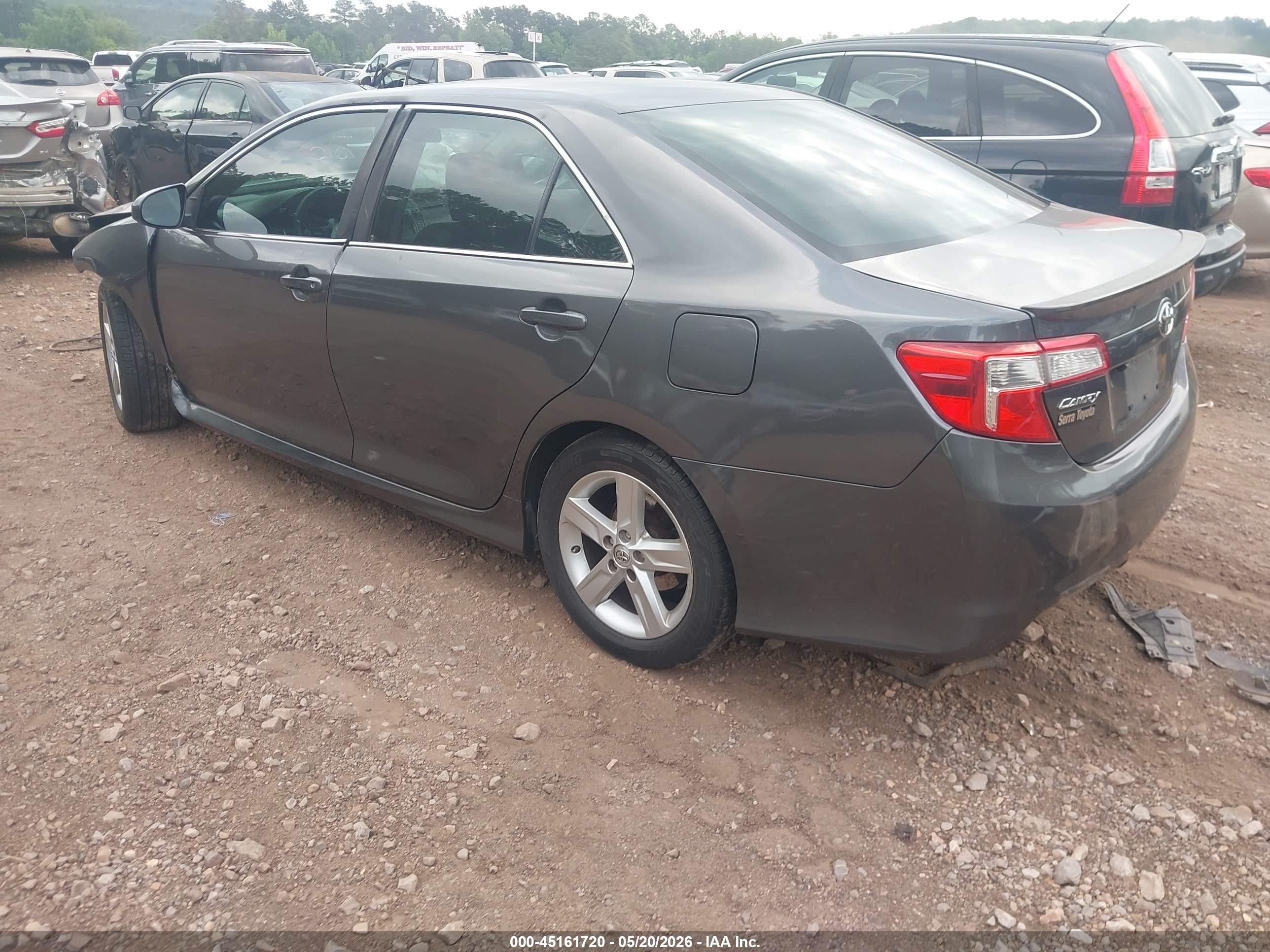 2014 Toyota Camry Se Black vin: 4T1BF1FK2EU335570