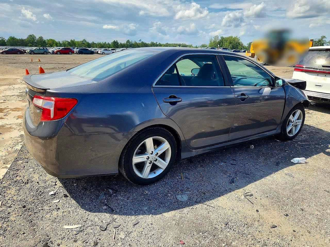 2014 Toyota Camry Se Gray vin: 4T1BF1FK2EU343071