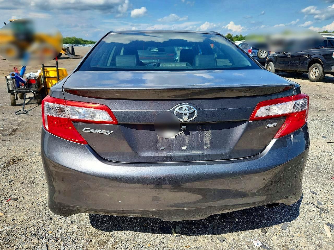 2014 Toyota Camry Se Gray vin: 4T1BF1FK2EU343071