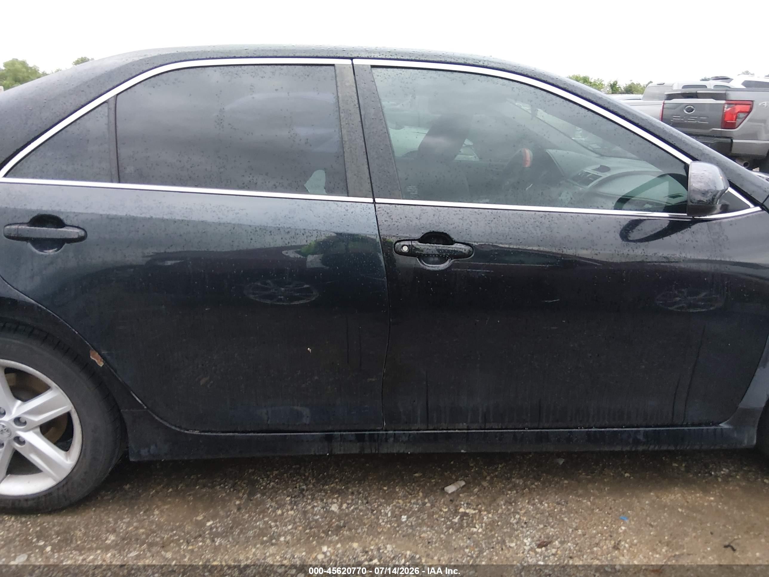 2014 Toyota Camry Se Black vin: 4T1BF1FK2EU361991