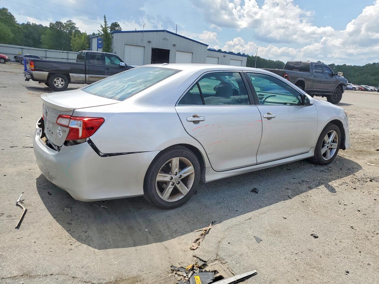 2014 Toyota Camry Se Silver vin: 4T1BF1FK2EU367967
