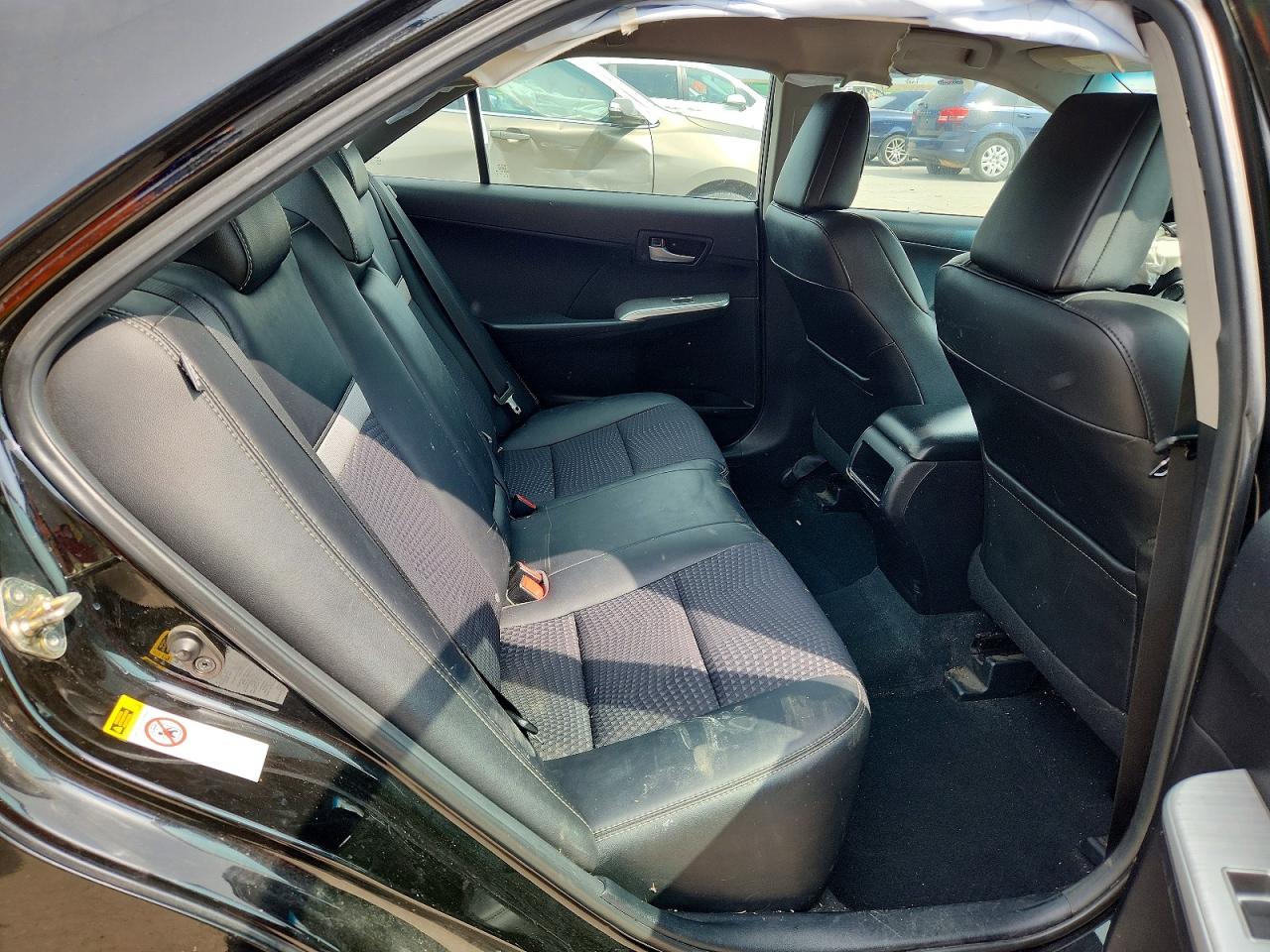 2014 Toyota Camry Se Black vin: 4T1BF1FK2EU377978