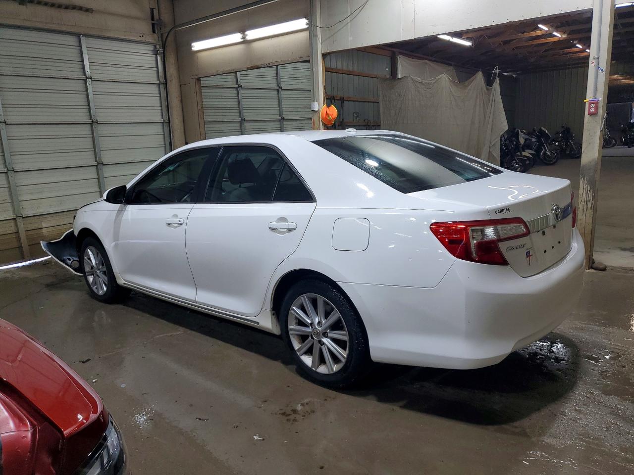 2014 Toyota Camry Xle White vin: 4T1BF1FK2EU388169