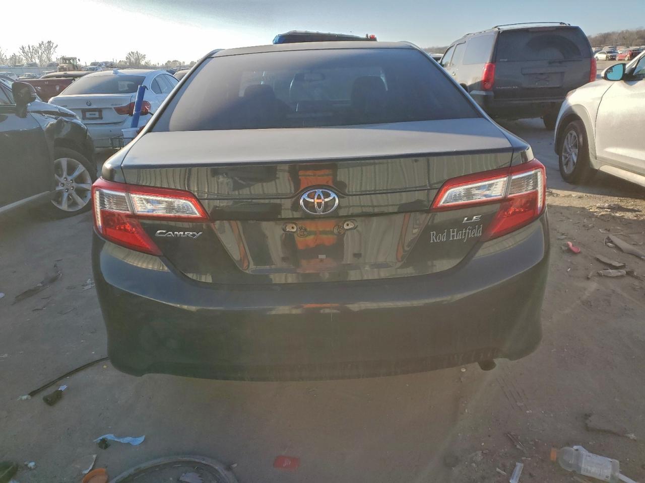 2014 Toyota Camry L Черный vin: 4T1BF1FK2EU415242