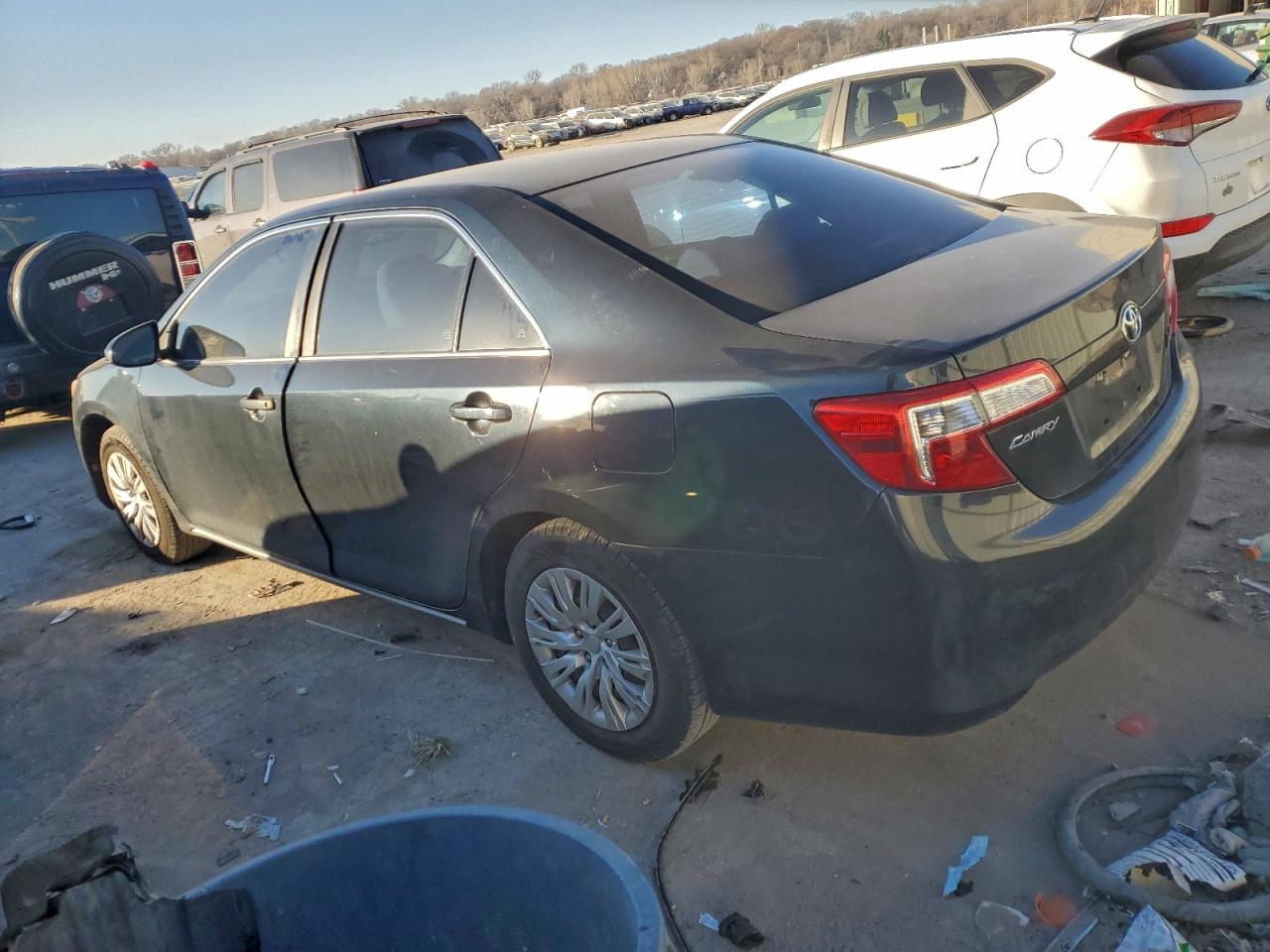 2014 Toyota Camry L Черный vin: 4T1BF1FK2EU415242