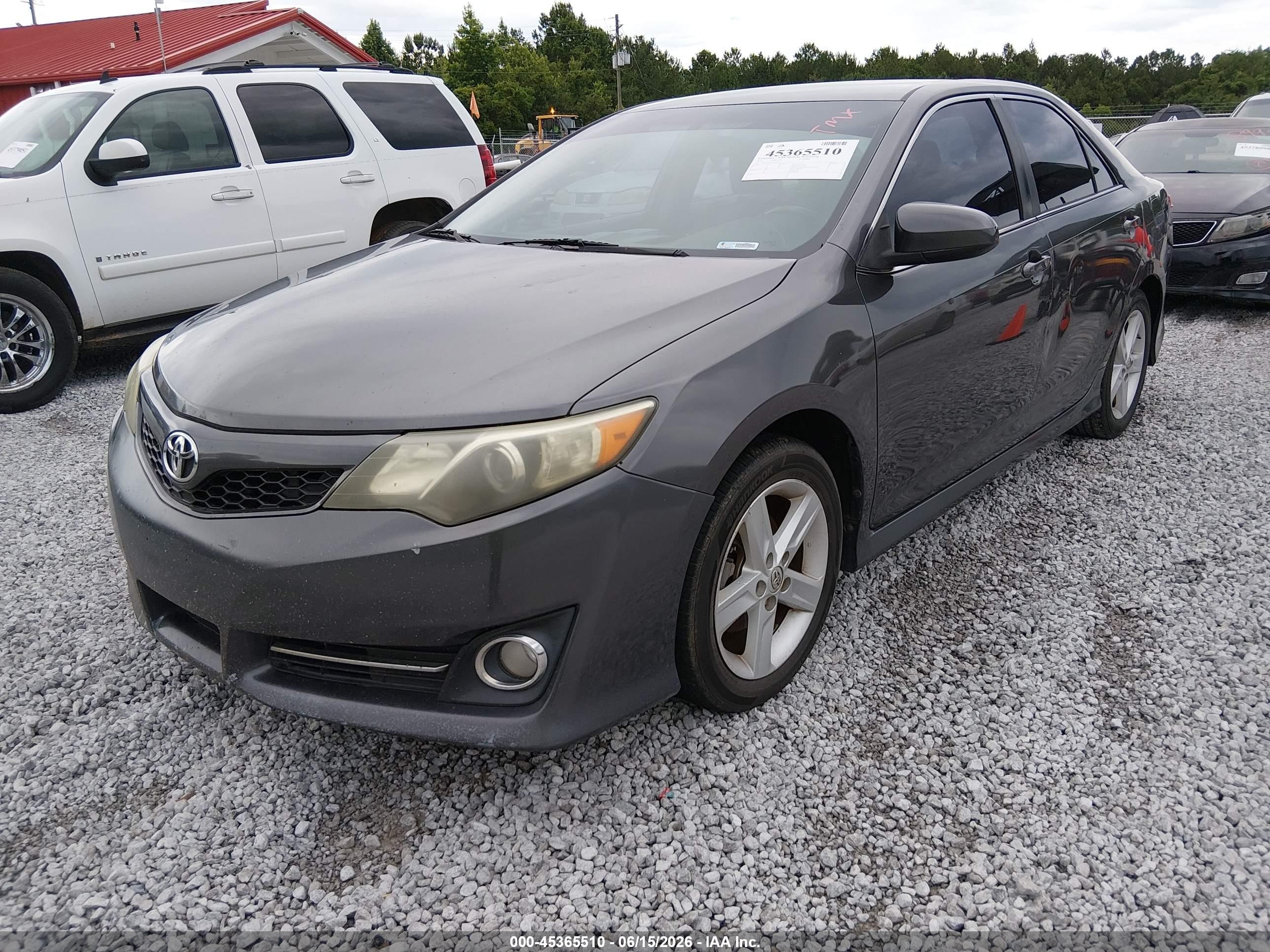 2014 Toyota Camry Se Black vin: 4T1BF1FK2EU421767
