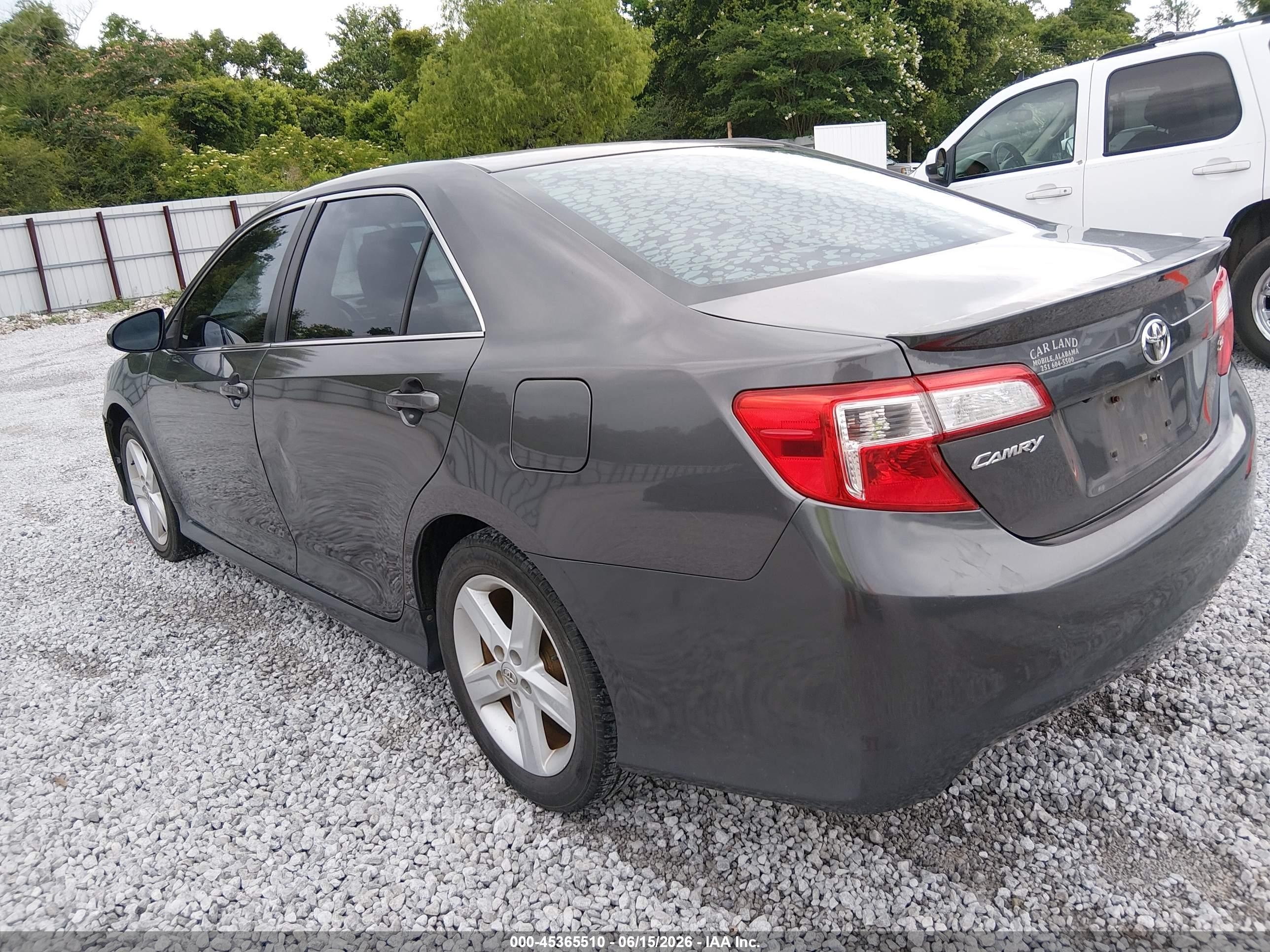 2014 Toyota Camry Se Black vin: 4T1BF1FK2EU421767