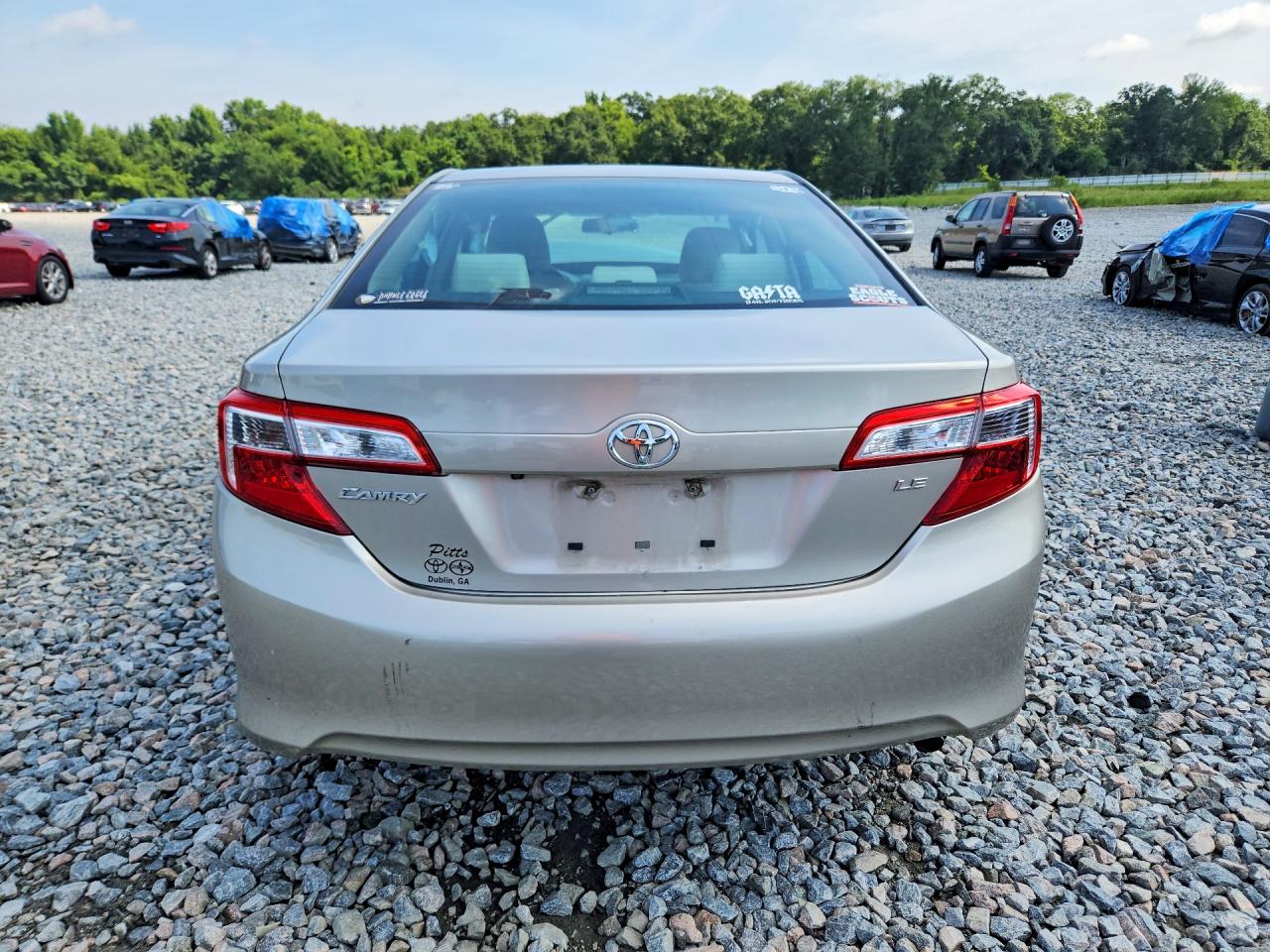 2014 Toyota Camry Le Tan vin: 4T1BF1FK2EU429464