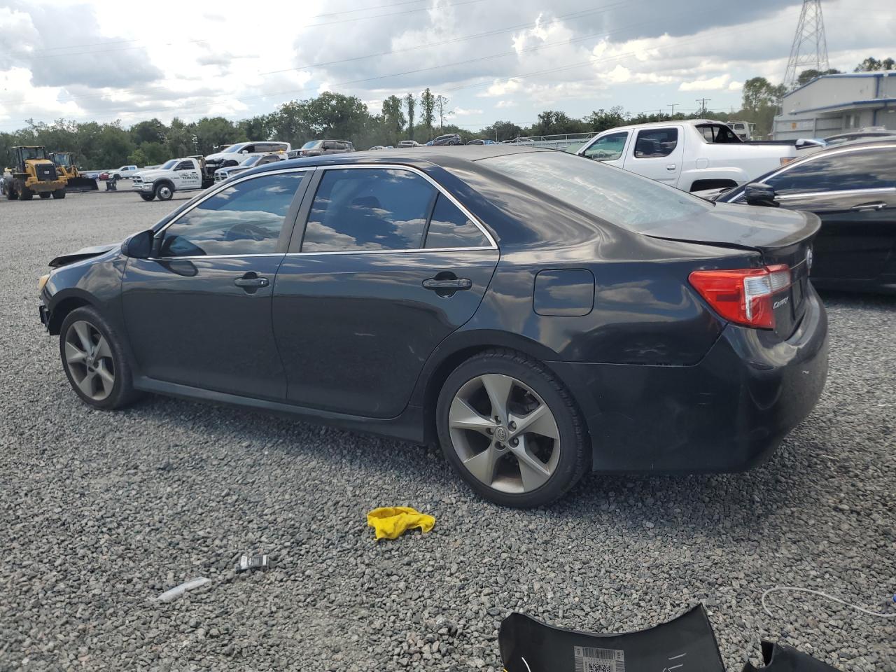 2014 Toyota Camry Se Sport Black vin: 4T1BF1FK2EU438875
