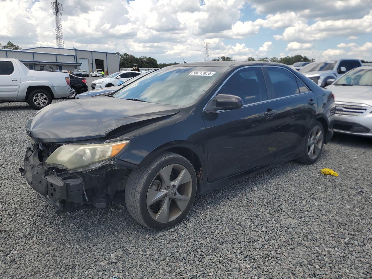 2014 Toyota Camry Se Sport Black vin: 4T1BF1FK2EU438875