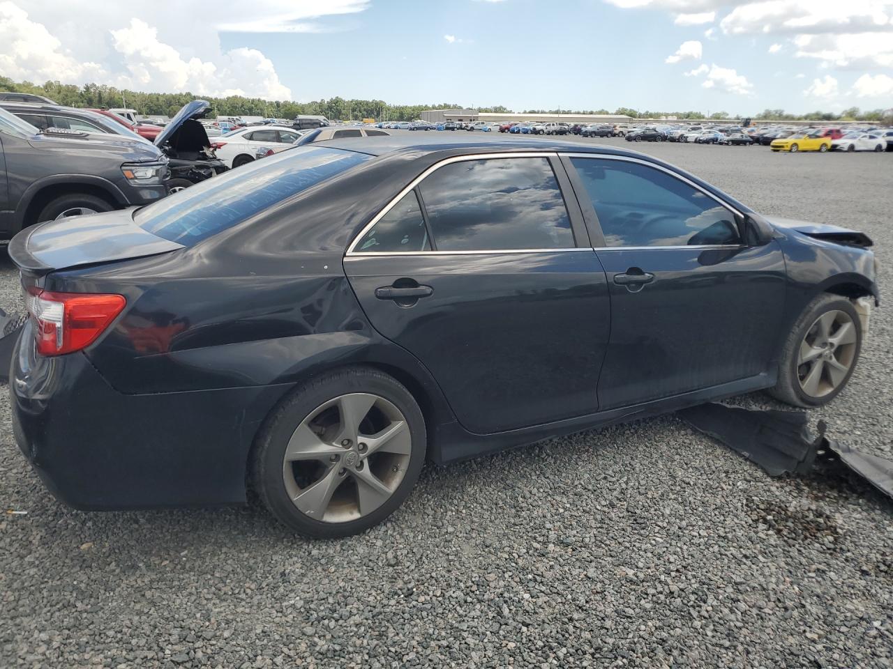 2014 Toyota Camry Se Sport Black vin: 4T1BF1FK2EU438875