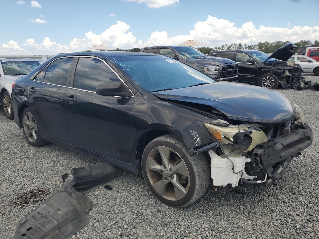 2014 Toyota Camry Se Sport Black vin: 4T1BF1FK2EU438875