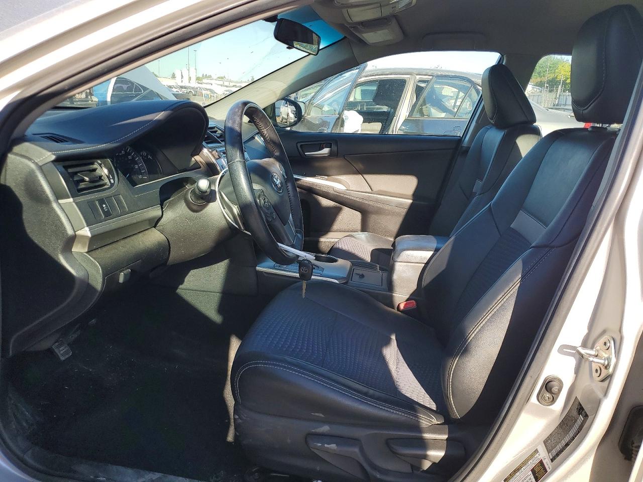 2014 Toyota Camry Se Silver vin: 4T1BF1FK2EU440464