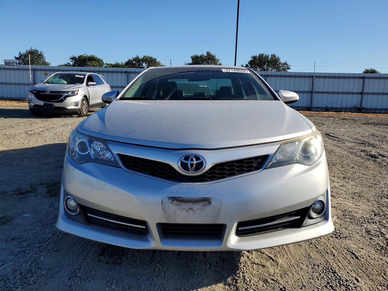 2014 Toyota Camry Se Silver vin: 4T1BF1FK2EU440464