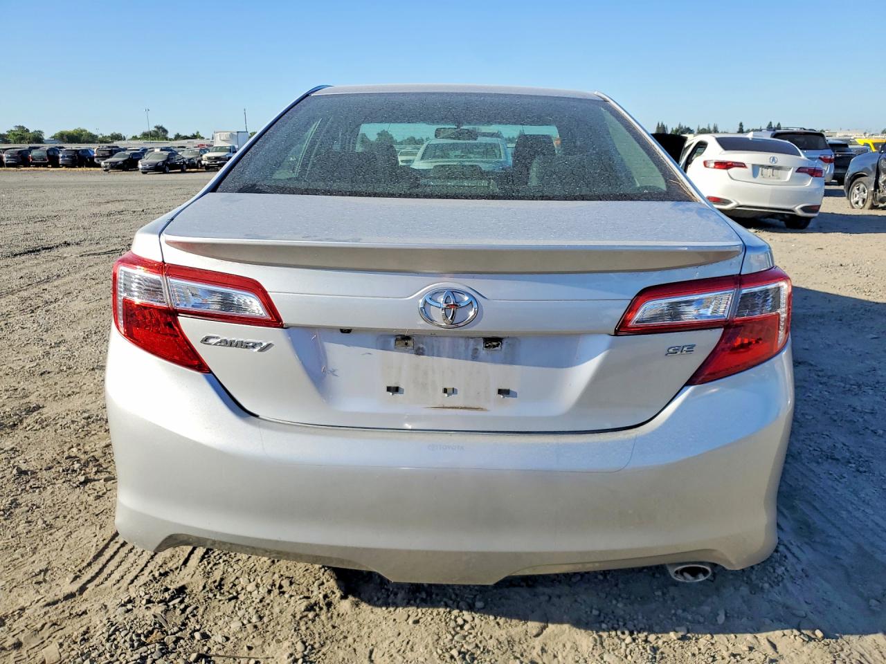 2014 Toyota Camry Se Silver vin: 4T1BF1FK2EU440464
