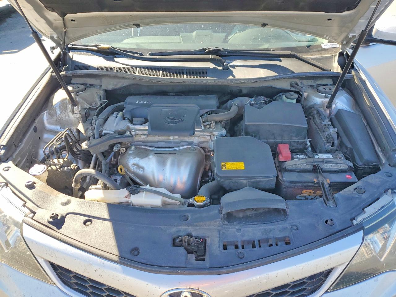 2014 Toyota Camry Se Серебряный vin: 4T1BF1FK2EU440738