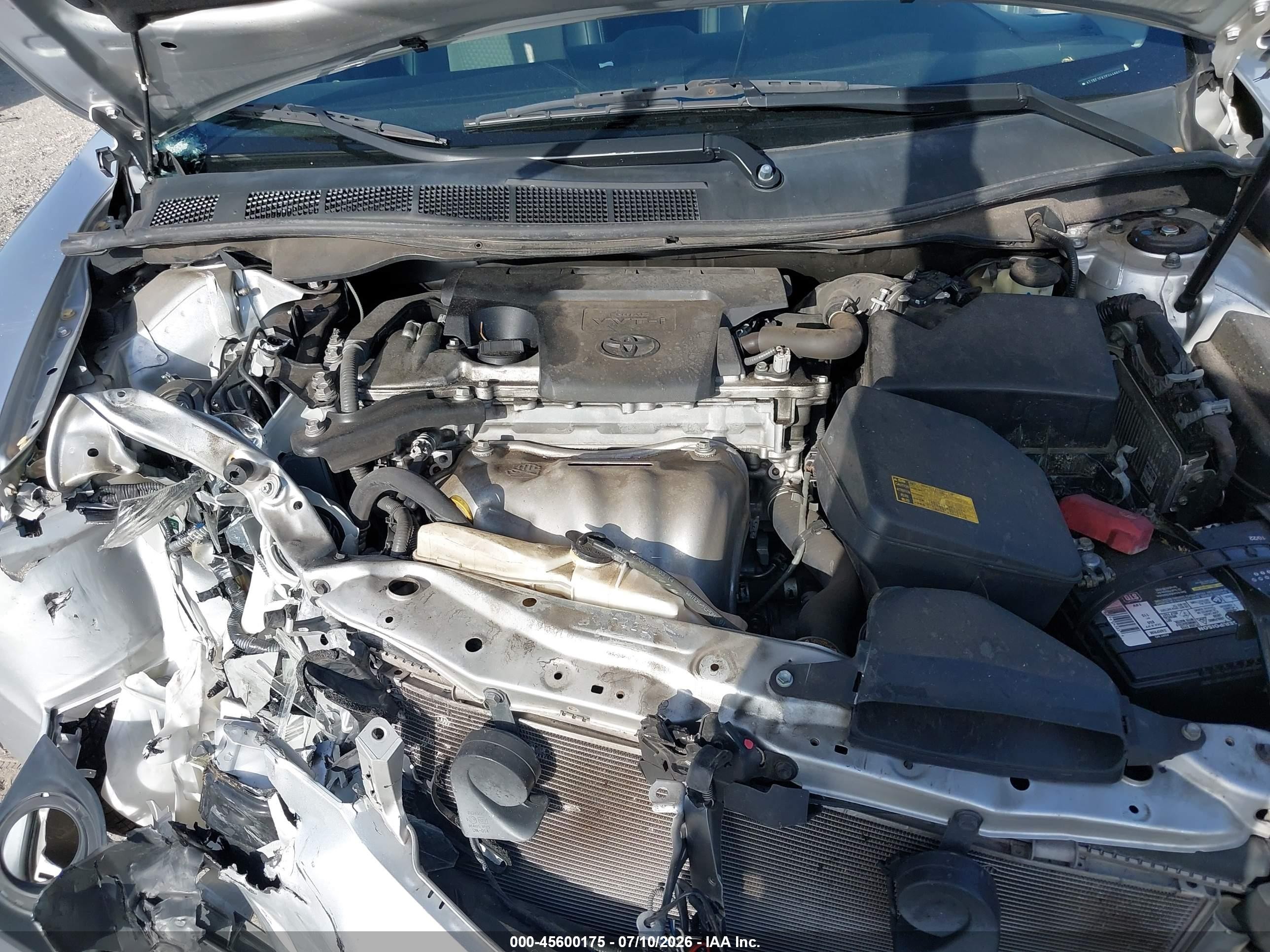 2014 Toyota Camry Se Silver vin: 4T1BF1FK2EU446653