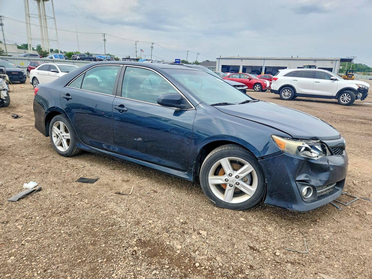 2014 Toyota Camry Se Black vin: 4T1BF1FK2EU451514