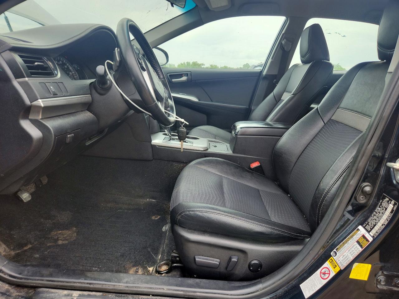 2014 Toyota Camry Se Black vin: 4T1BF1FK2EU451514
