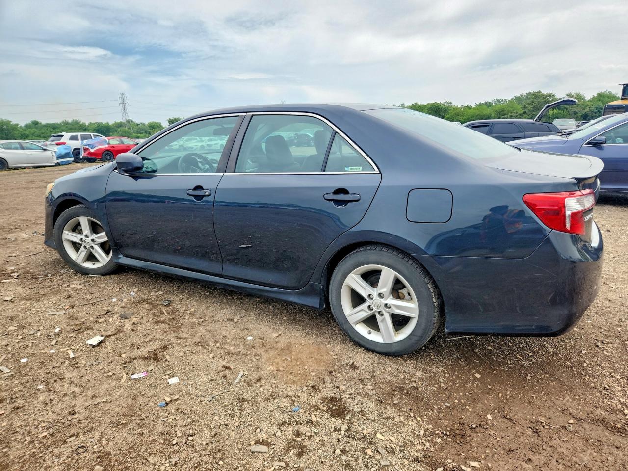 2014 Toyota Camry Se Black vin: 4T1BF1FK2EU451514