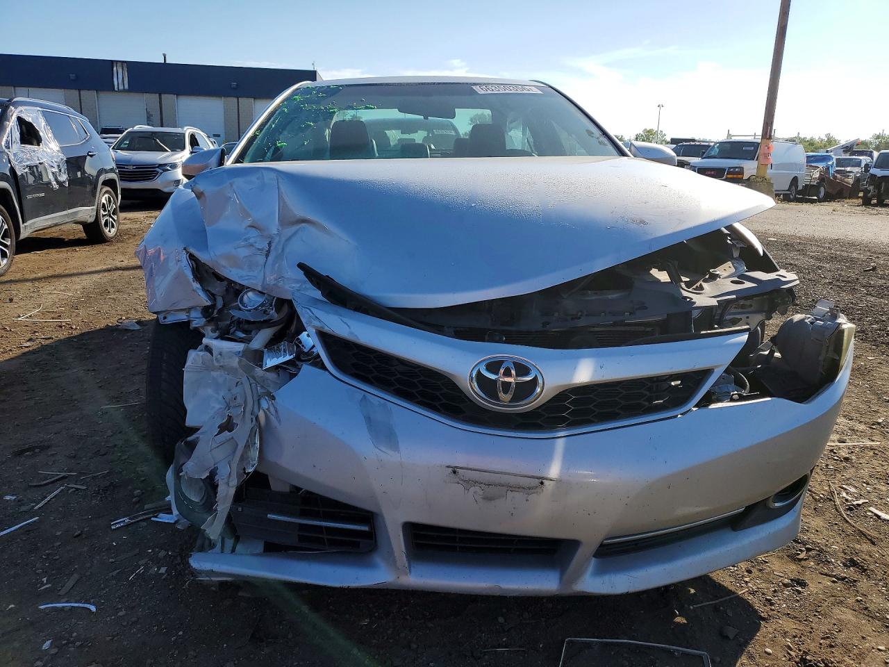 2014 Toyota Camry Se Silver vin: 4T1BF1FK2EU452100