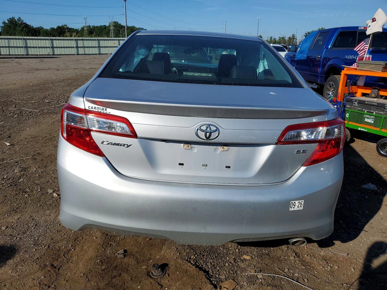 2014 Toyota Camry Se Silver vin: 4T1BF1FK2EU452100
