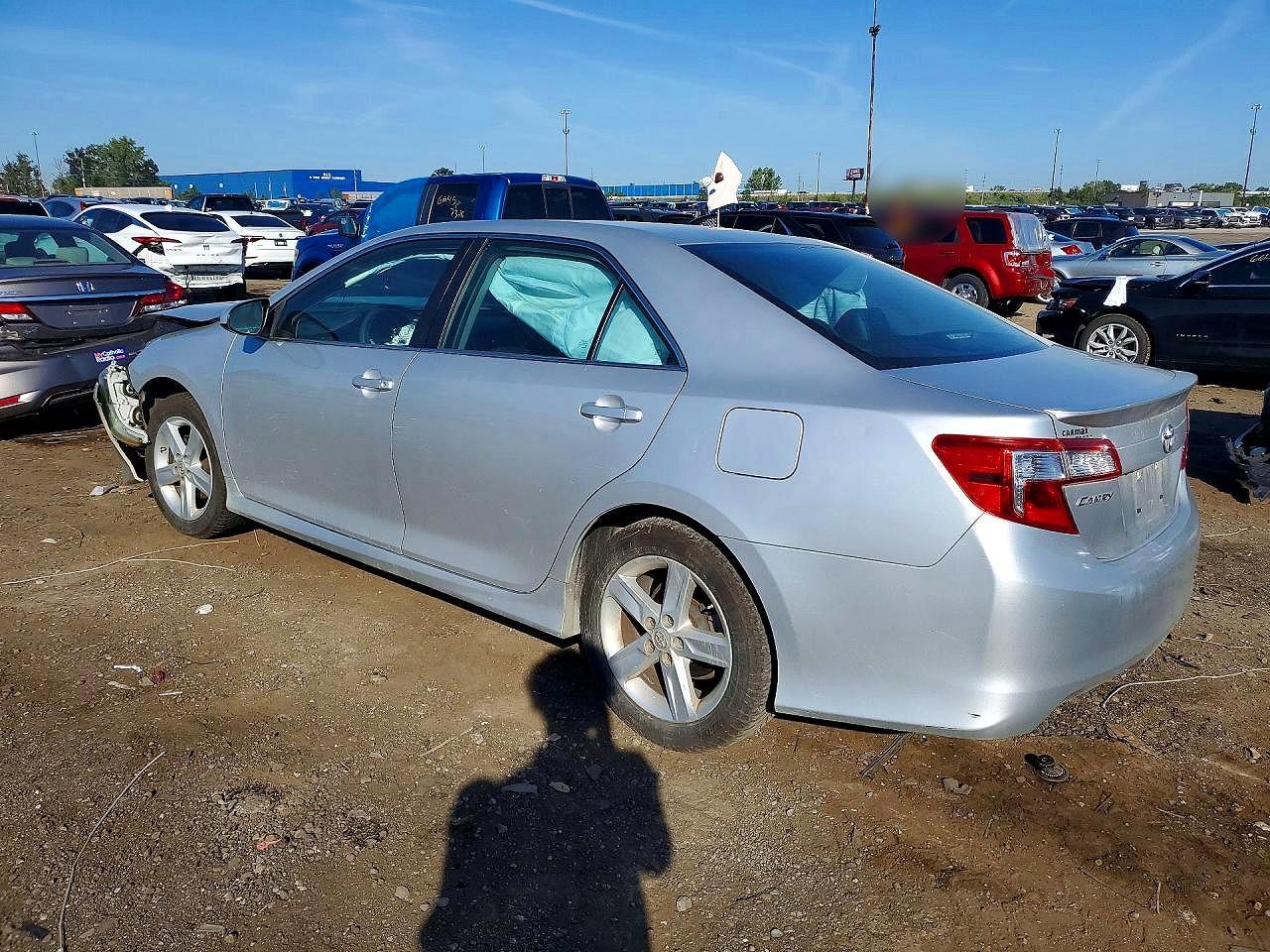 2014 Toyota Camry Se Silver vin: 4T1BF1FK2EU452100