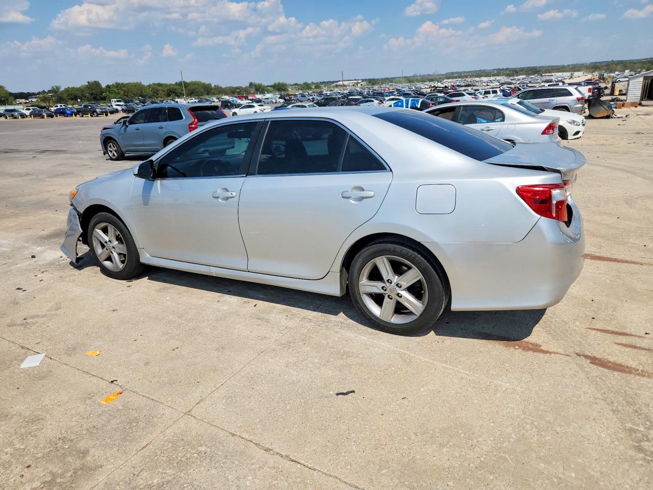 2014 Toyota Camry Se Silver vin: 4T1BF1FK2EU453845