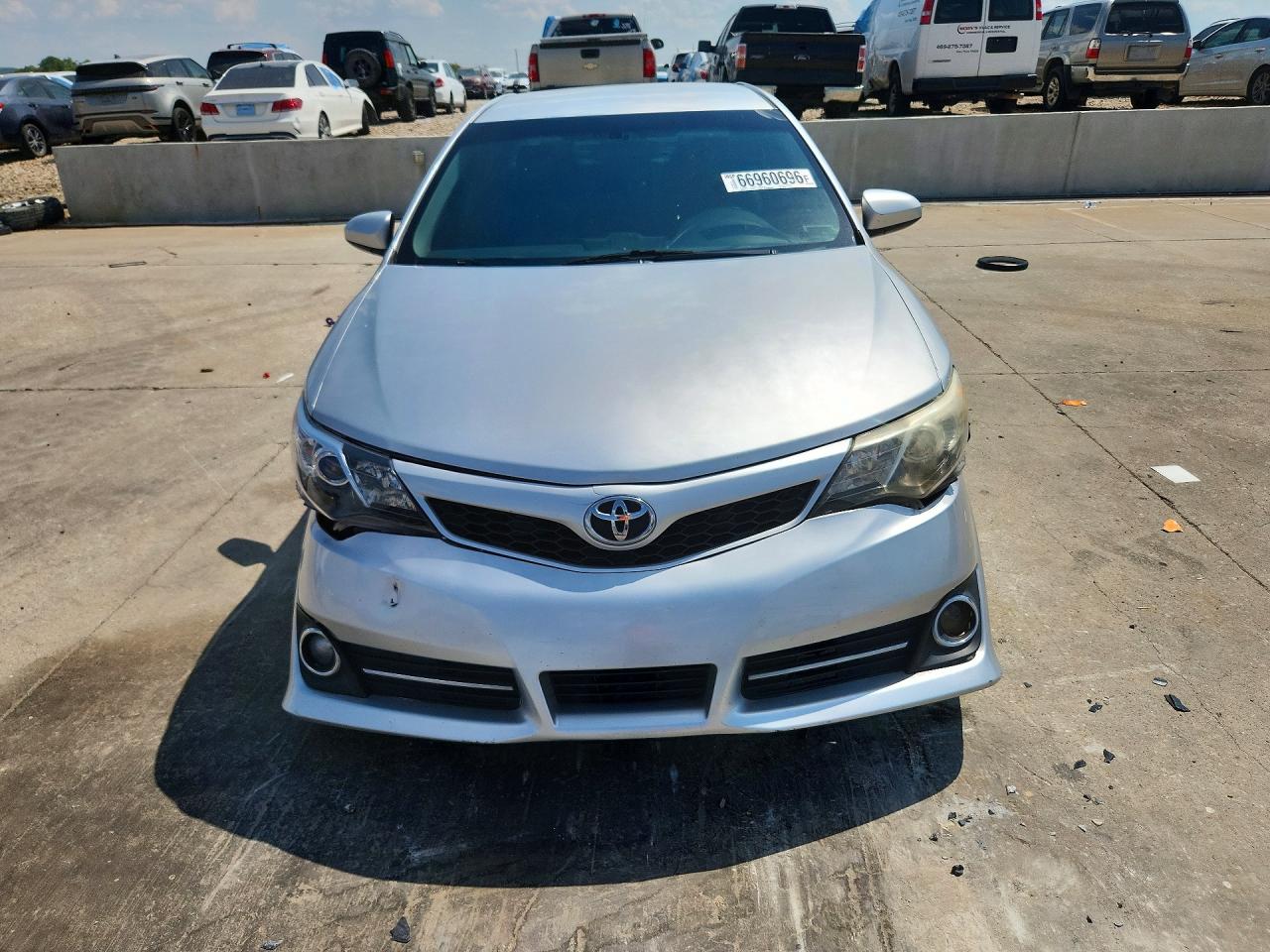 2014 Toyota Camry Se Silver vin: 4T1BF1FK2EU453845