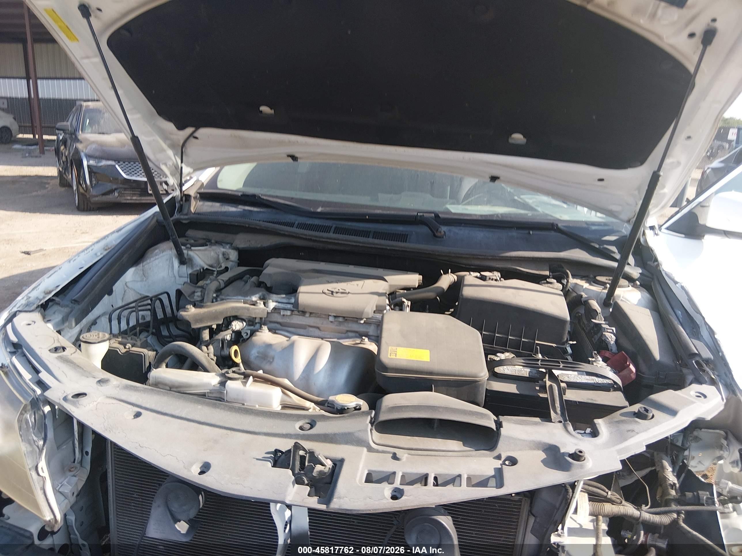2014 Toyota Camry Se White vin: 4T1BF1FK2EU459323