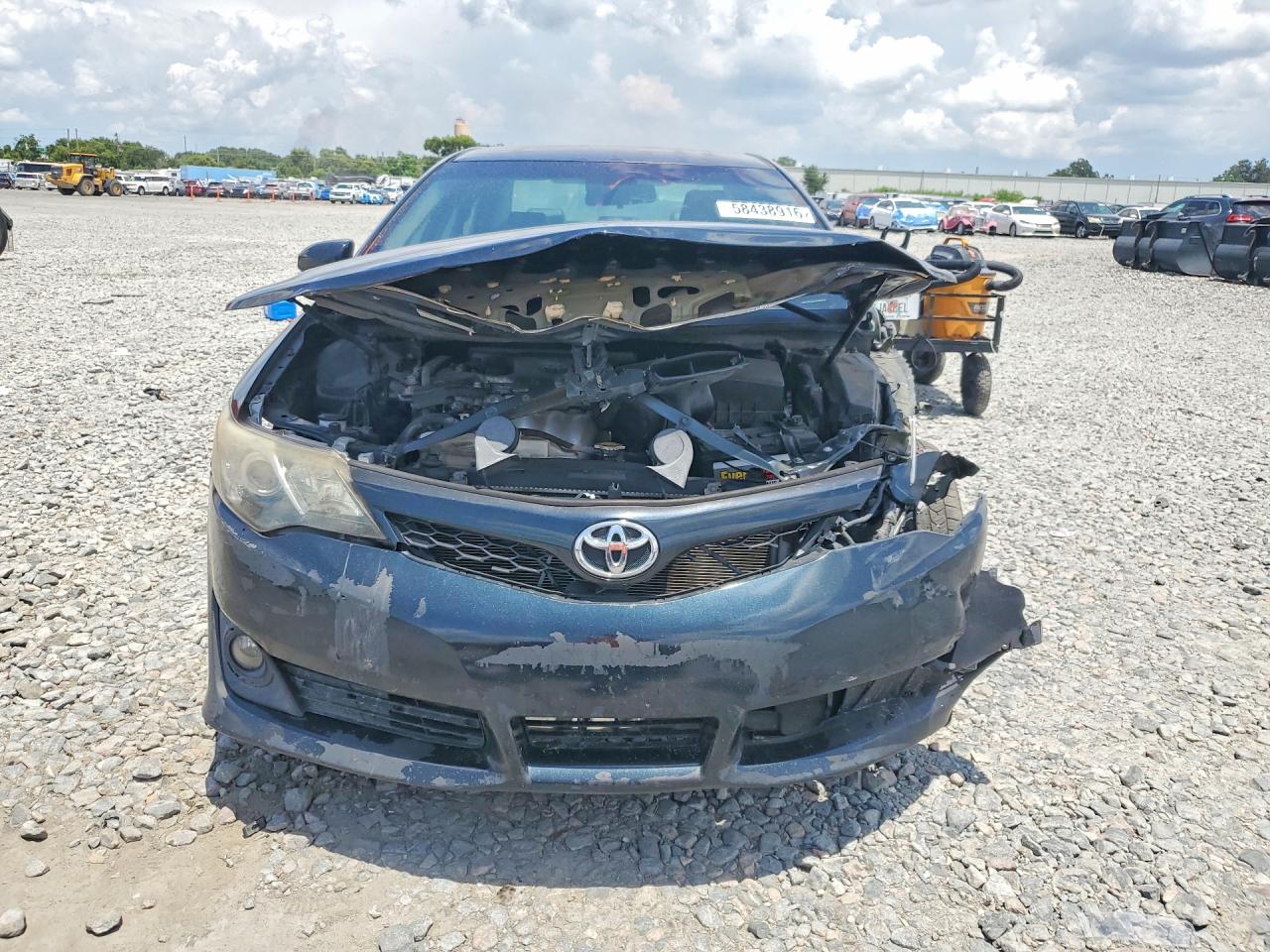2014 Toyota Camry Se Blue vin: 4T1BF1FK2EU462349
