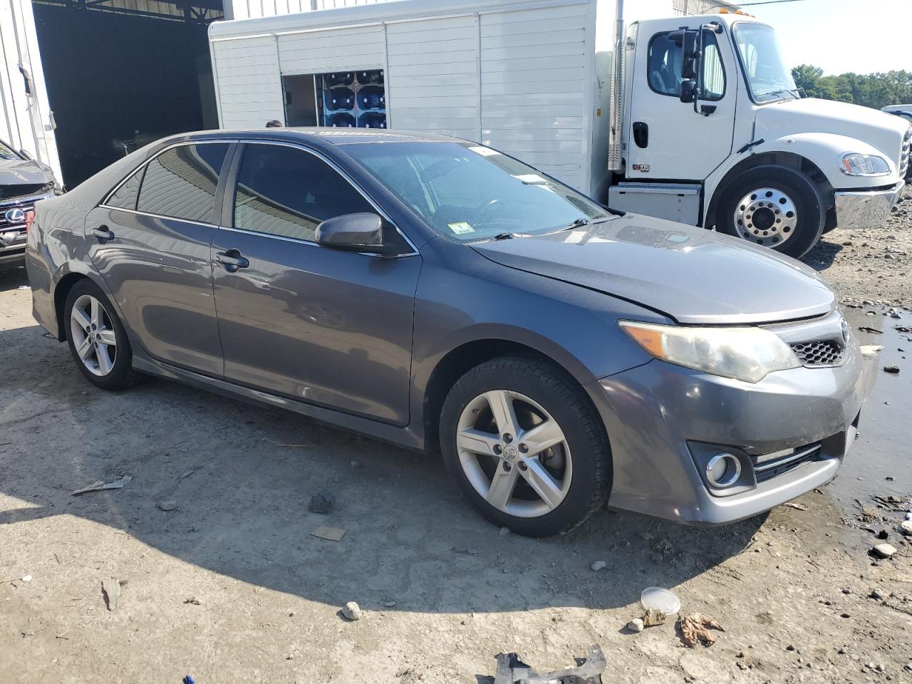 2014 Toyota Camry L Серый vin: 4T1BF1FK2EU463579
